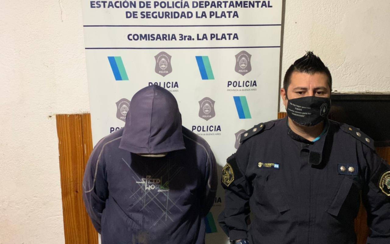 Cayó un salvaje ladrón que amenazó con mutilar a un chico durante un asalto en La Plata