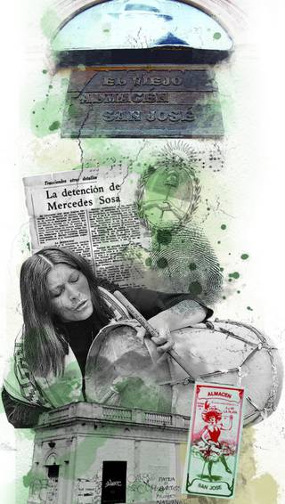 Lo que pasó con la recaudación la noche que metieron presa a Mercedes Sosa