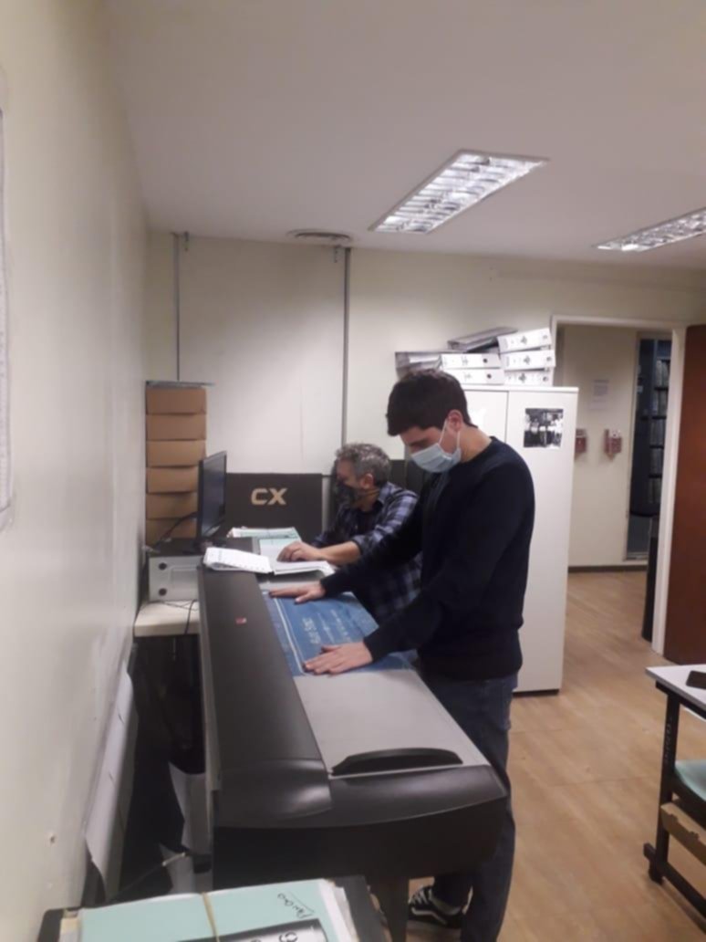 Ya digitalizaron treinta mil planos históricos de nuestra ciudad