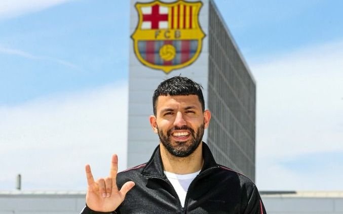 El Kun Agüero ya es jugador del Barcelona