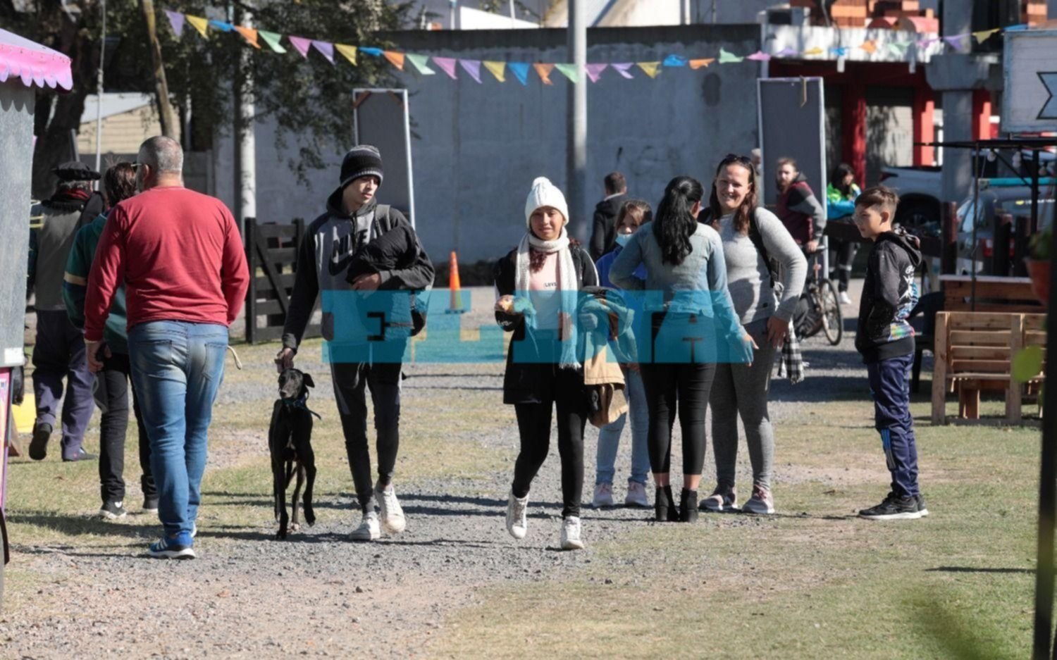 Todo listo en Etcheverry para una tarde a puro festejo por el 112º aniversario