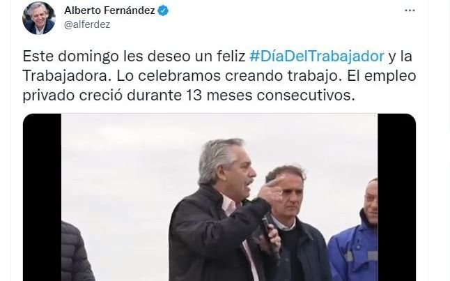 Alberto Fernández: “Estamos recomponiendo el trabajo de toda la Argentina”