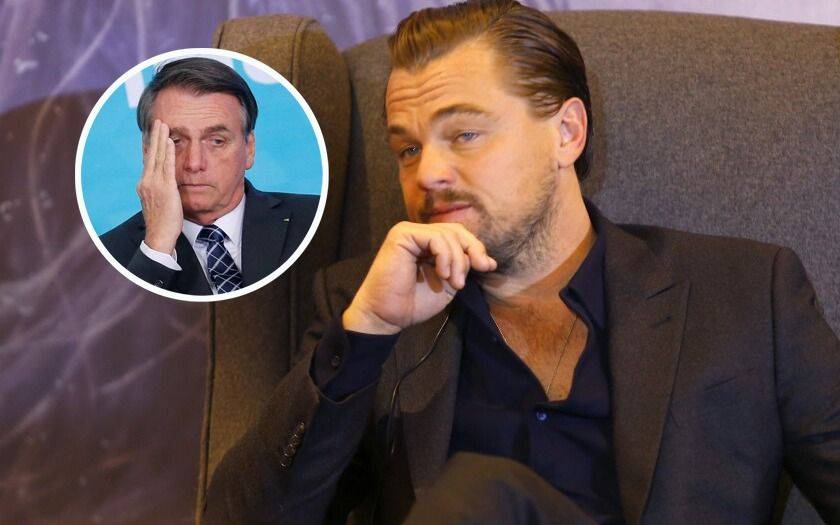 Inesperada guerra: Leonardo DiCaprio y Jair Bolsonaro agitaron las aguas en Brasil previo a las elecciones