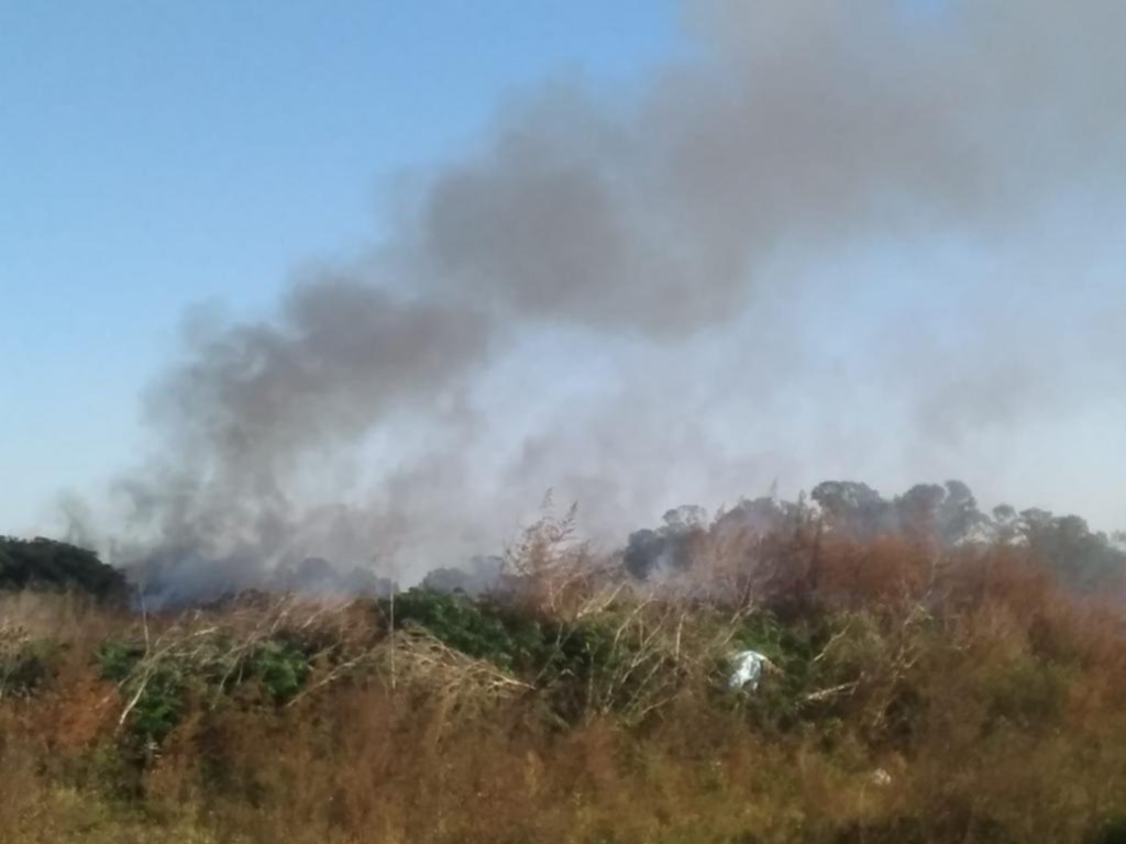 Denso humo en Berisso lleva tres días y genera fuerte preocupación vecinal