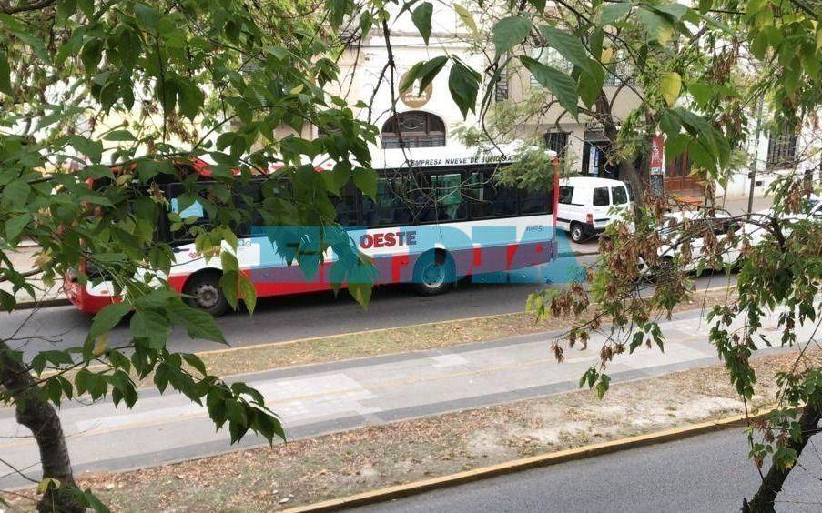 Un micro frenó de golpe y provocó un choque en cadena en diagonal 73 y 47
