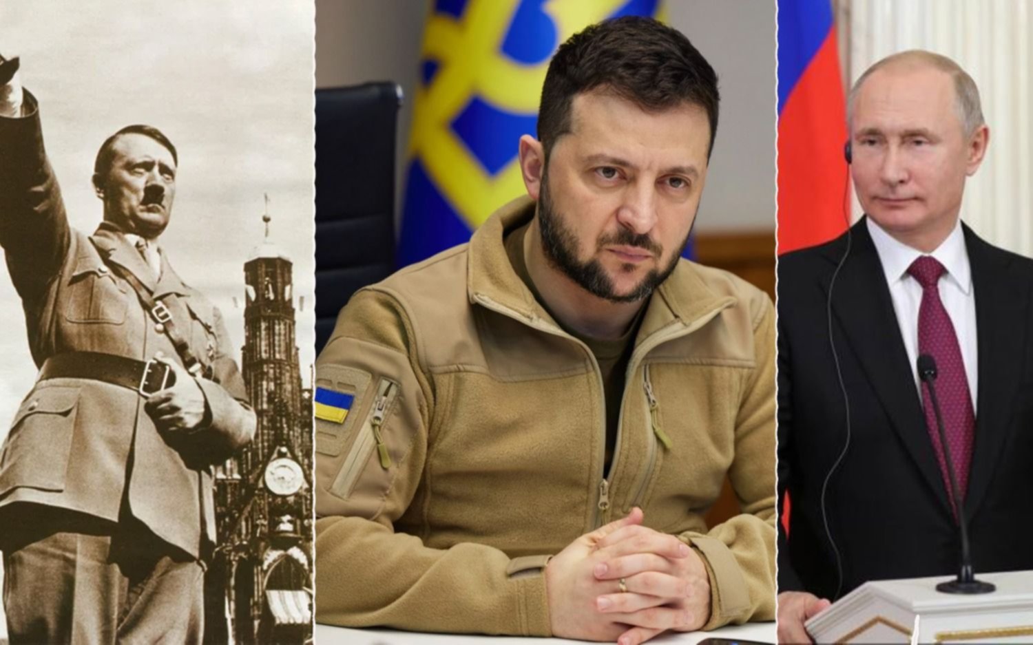 "Hitler era judío como Zelenski", la comparación del canciller de Putin que pone a Israel contra Rusia