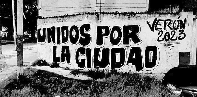 Verón y unas pintadas que ya dan qué hablar...