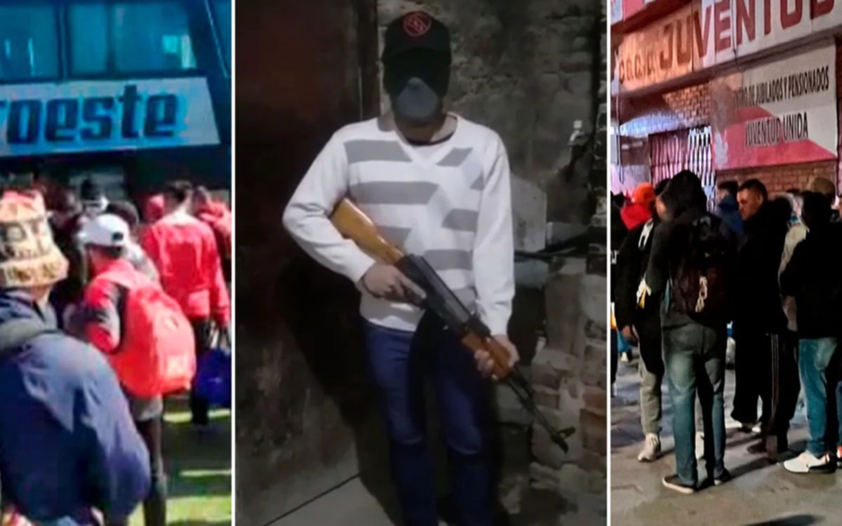 Dos Facciones De La Barra Del Rojo Viajaron A Paraguay Y Se Amenazan Con Armas En Las Redes 4093