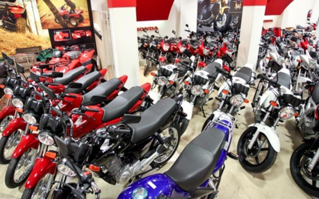 El patentamiento de motos creció 34,1% en abril