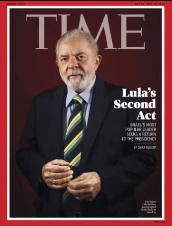 Lula fue tapa de la revista "Time" y dijo que Zelenski "quiso la guerra" tanto como Putin