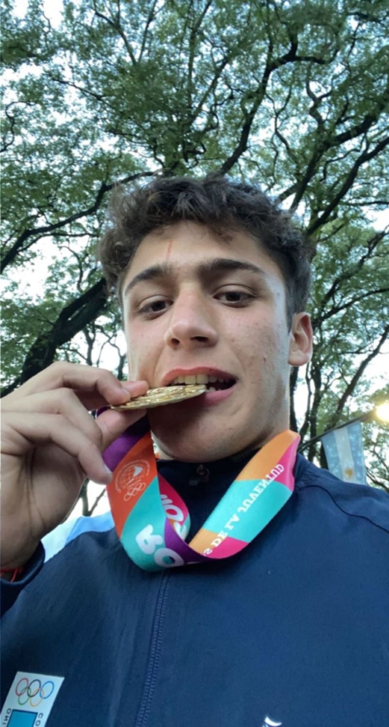 Benjamín Galán, el joven rugbier de San Luis que es de Oro: "Demostramos ser un buen equipo"