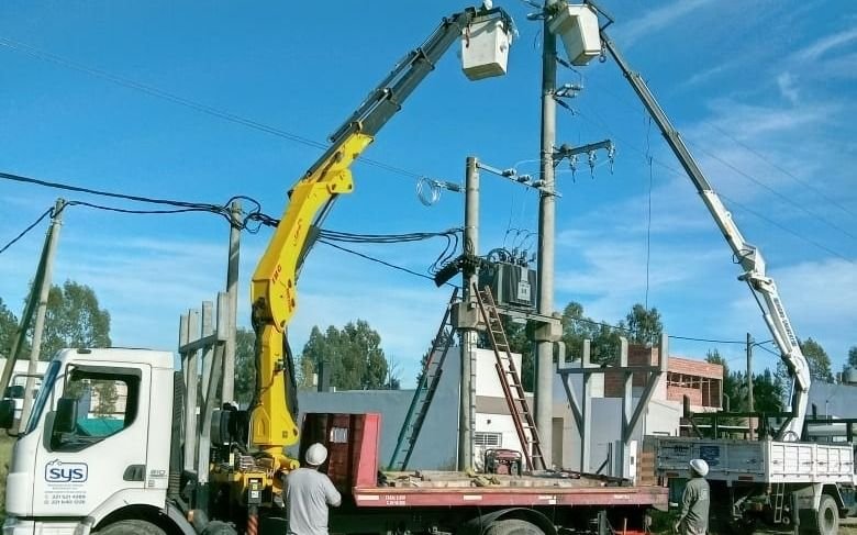 Edelap informó sobre las obras de mejora en las redes eléctricas de Parque Sicardi