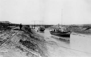 El canal oeste del Puerto de La Plata, a un año y medio de su construcción