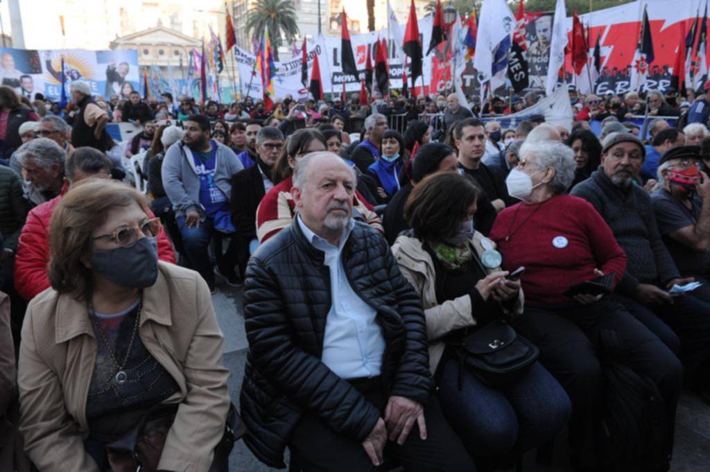 Boudou, a la cabeza de la marcha K contra la Corte