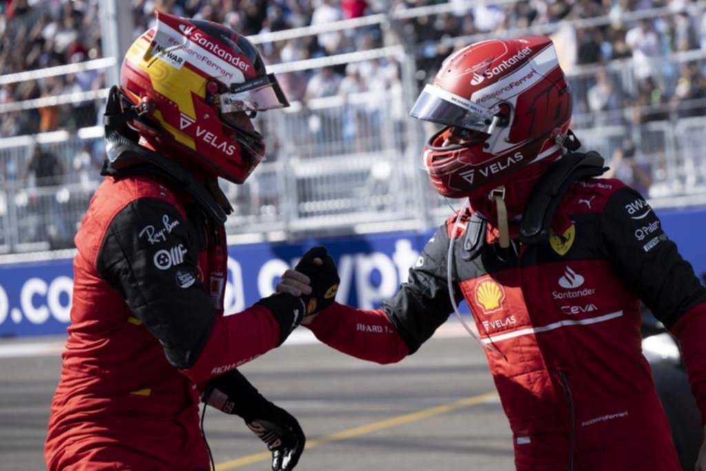 Dominio de Ferrari en Miami: Leclerc, primero y Sainz, segundo