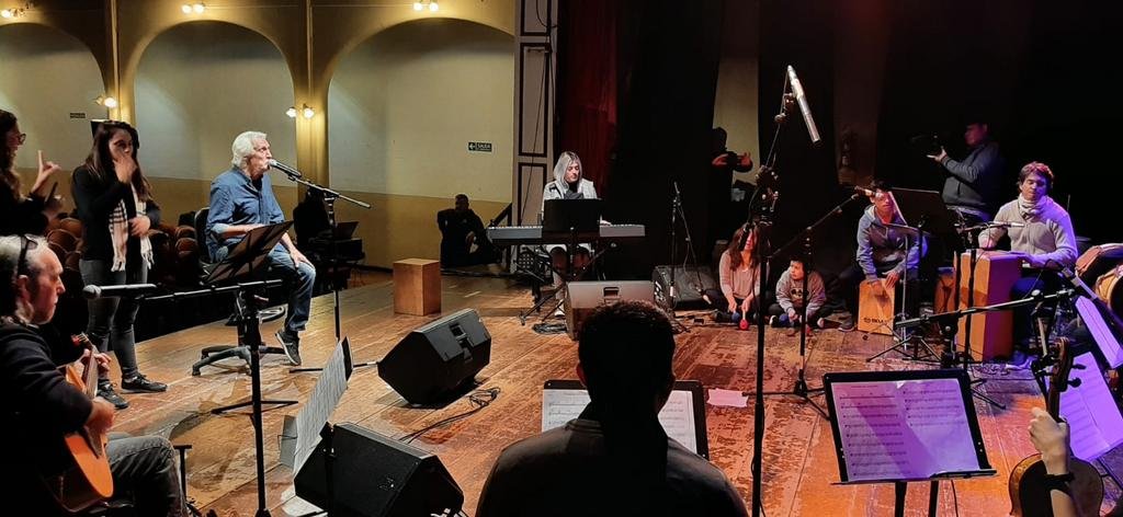 Emoción con niños hipoacúsicos: grabaron con la voz de Nito Mestre