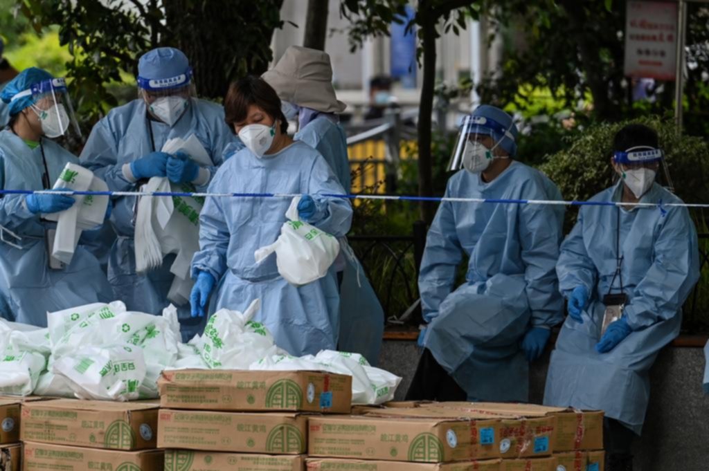 El encierro por el Covid irrita a la población china
