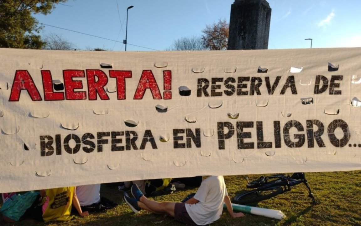 Ambientalistas y vecinos realizaron una "jornada de concientización" por la Reserva de la Biósfera