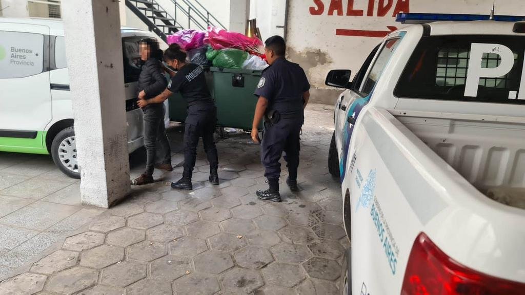 Cayó cuando intentaba esconderse en el Hospital Rossi tras robar una moto
