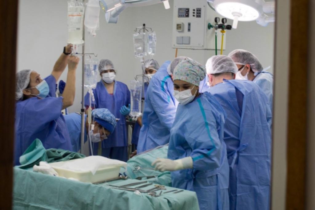 El Hospital de Gonnet participó de un inusual operativo de donación