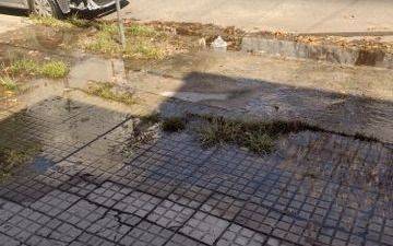 Pérdida de agua en 23 y 60 cumple diez días sin solución