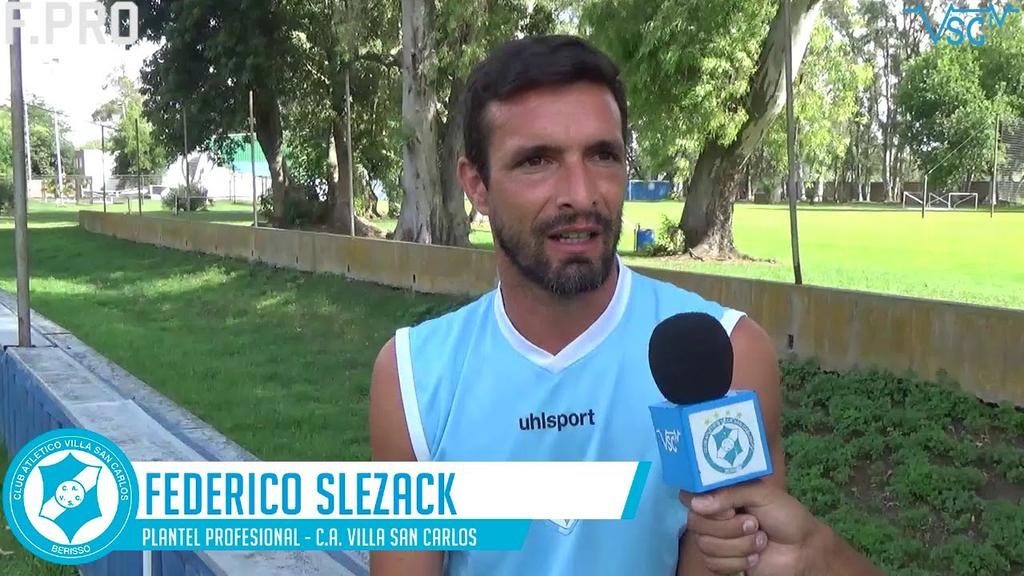Slezack entrenó diferenciado y es duda