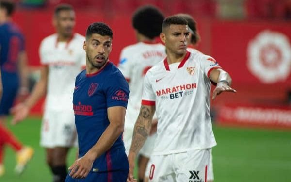 El Sevilla con varios argentinos, visita al Atlético de Madrid del "Cholo" Simeone