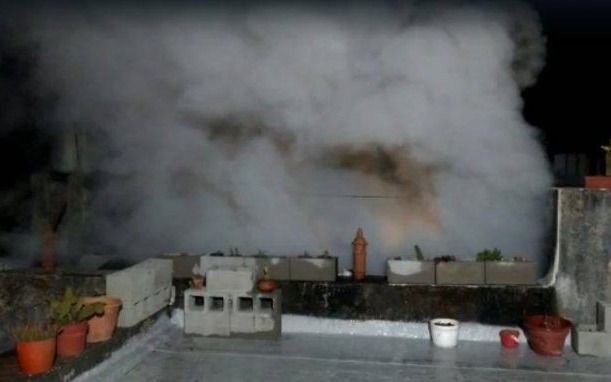 Bomberos combatieron incendio en Quilmes