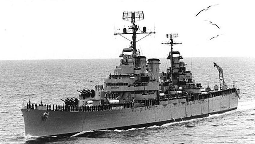 El crucero que se había salvado en Pearl Harbour