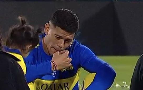 El insólito festejo de Marcos Rojo en la cancha