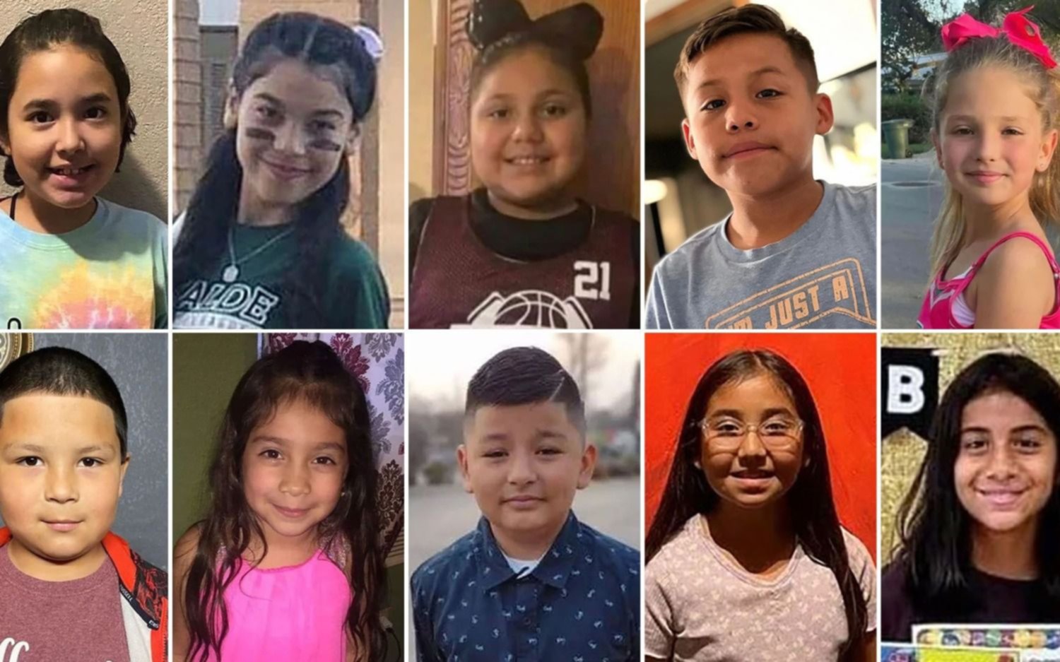 Masacre de Texas: casi todos los menores asesinados ya fueron identificados