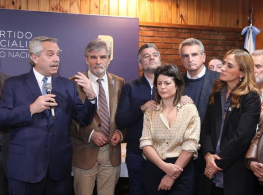 La vigilia en la histórica sede del PJ, con un locro