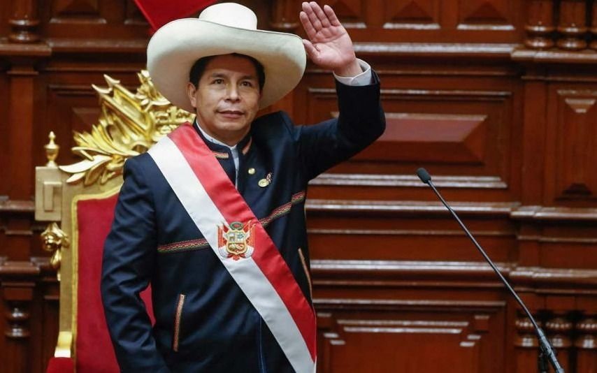 Inician investigación contra el presidente peruano Pedro Castillo por “organización criminal”