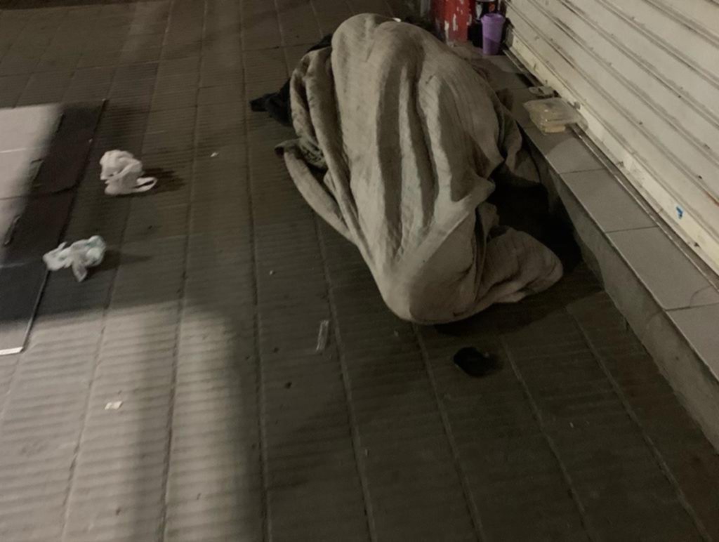 Los riesgos de pasar el invierno a cielo abierto
