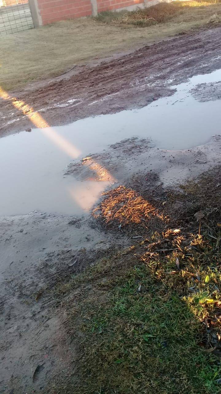 Calles intransitables en la zona oeste del Gran La Plata