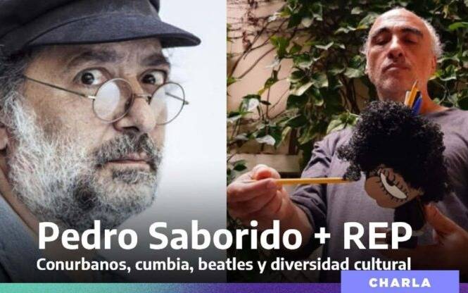 Pedro Saborido y REP en el ciclo de charlas Café Cultural Quilmes
