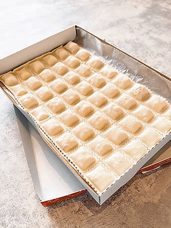 Pastas frescas en Panaderia Peluso
