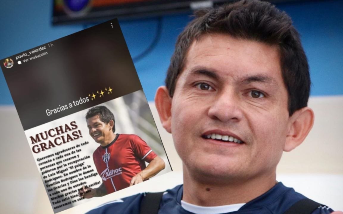 "Todo salió bien": palabras de tranquilidad por la salud del "Pulga" Rodríguez, que fue operado tras el accidente