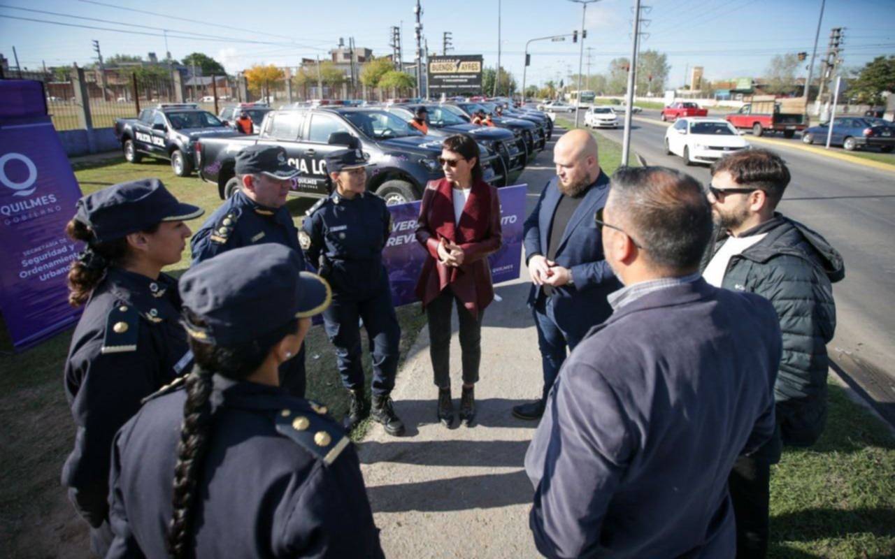 Presentan 20 nuevos patrulleros 0km para la policía local