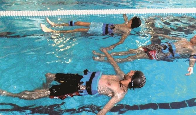 Terapia acuática para tratar diversas patologías