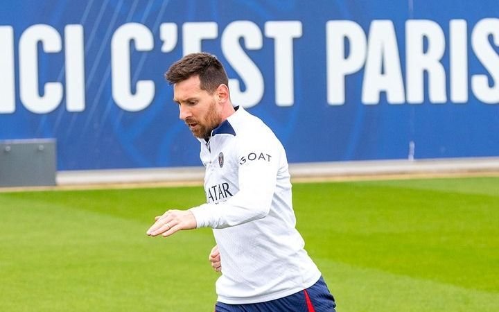 Messi volvió a entrenar con el PSG