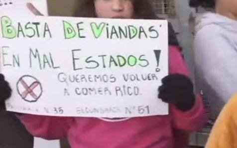 Polémica por viandas para alumnos de la Primaria 35 de 90 y 155