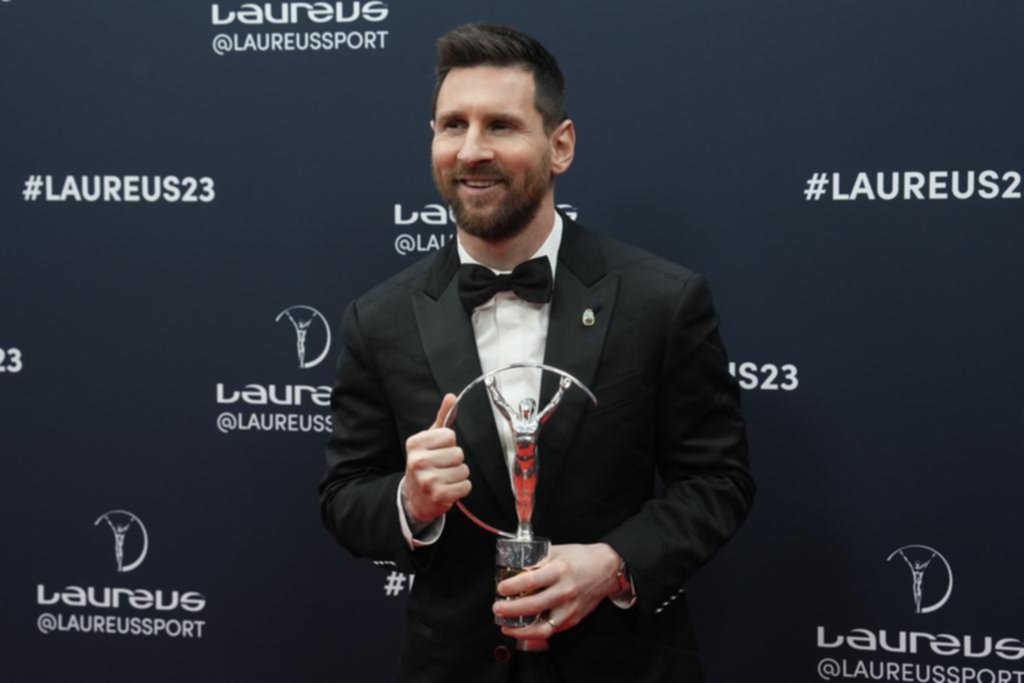 Messi obtiene su segundo premio Laureus como el Mejor Deportista del año