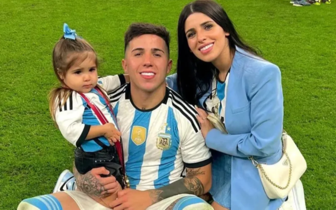Enzo Fernández anunció que será padre nuevamente