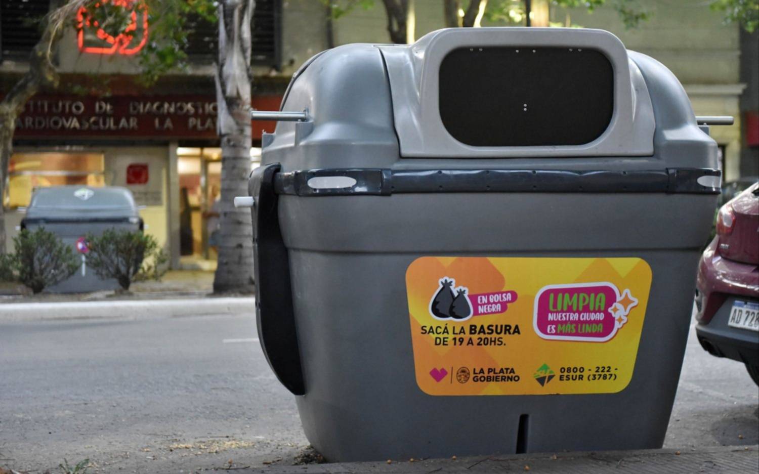 La Plata ya tiene más de mil contenedores instalados