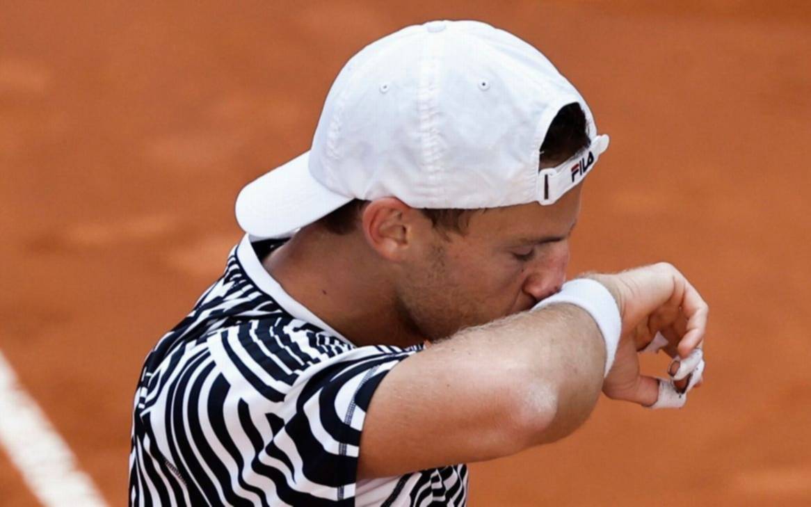Masters de Roma: nueva derrota de Schwartzman y triunfo de Guido Pella