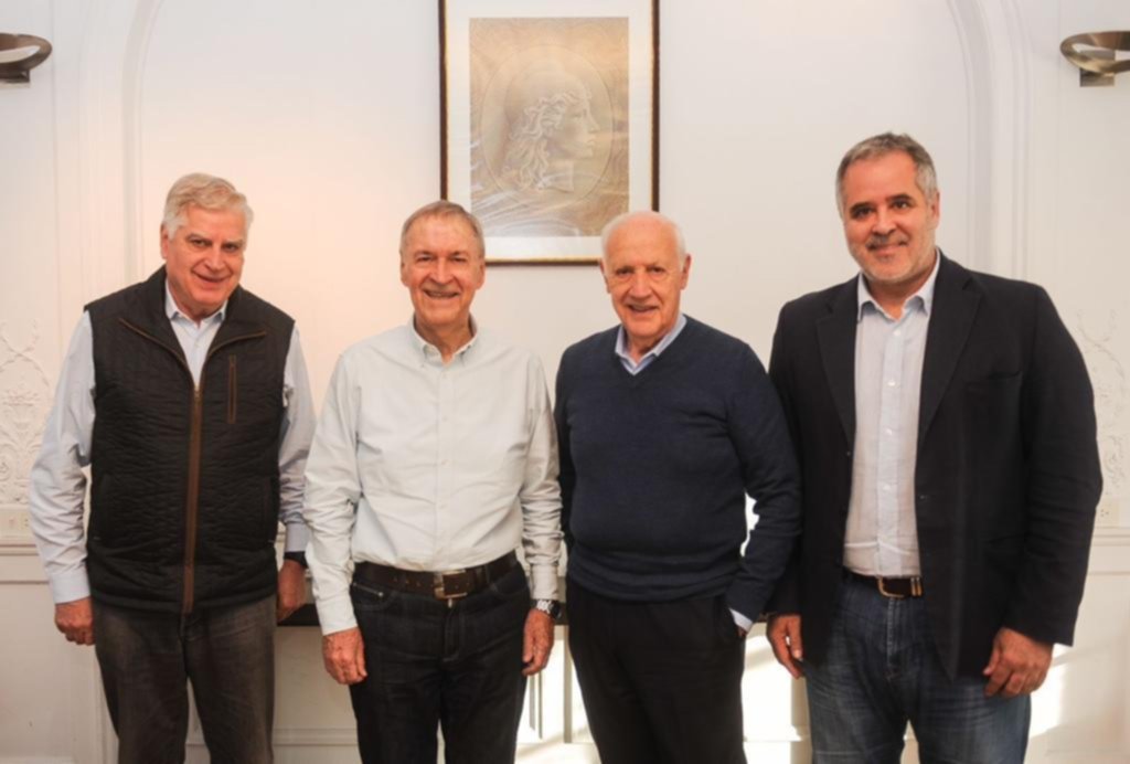 Reunión entre Juan Schiaretti y Roberto Lavagna