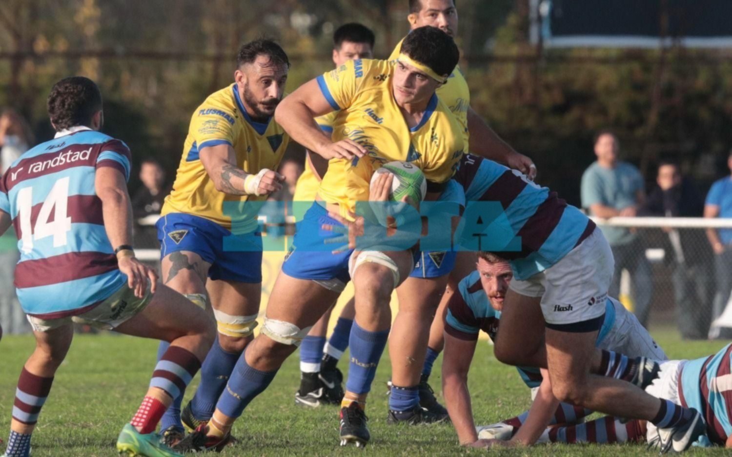 Rugby de la URBA: victorias de La Plata y Los Tilos, y caída de San Luis