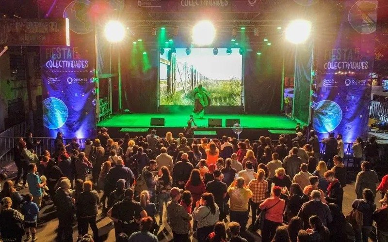 Vecinos disfrutaron la Fiesta de las Colectividades en Quilmes