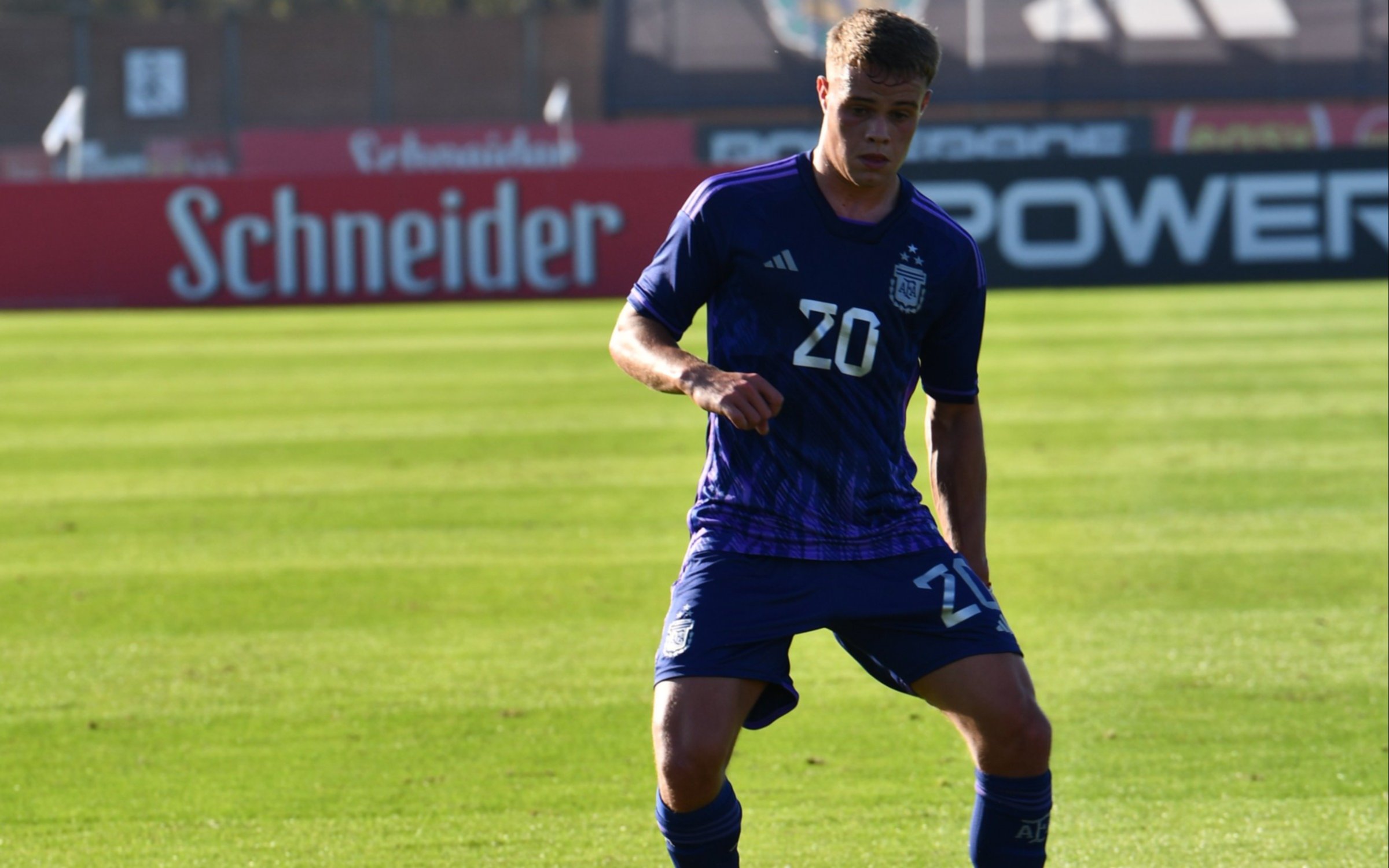 Ignacio Miramón fue titular en el último amistoso del Sub 20 antes del Mundial